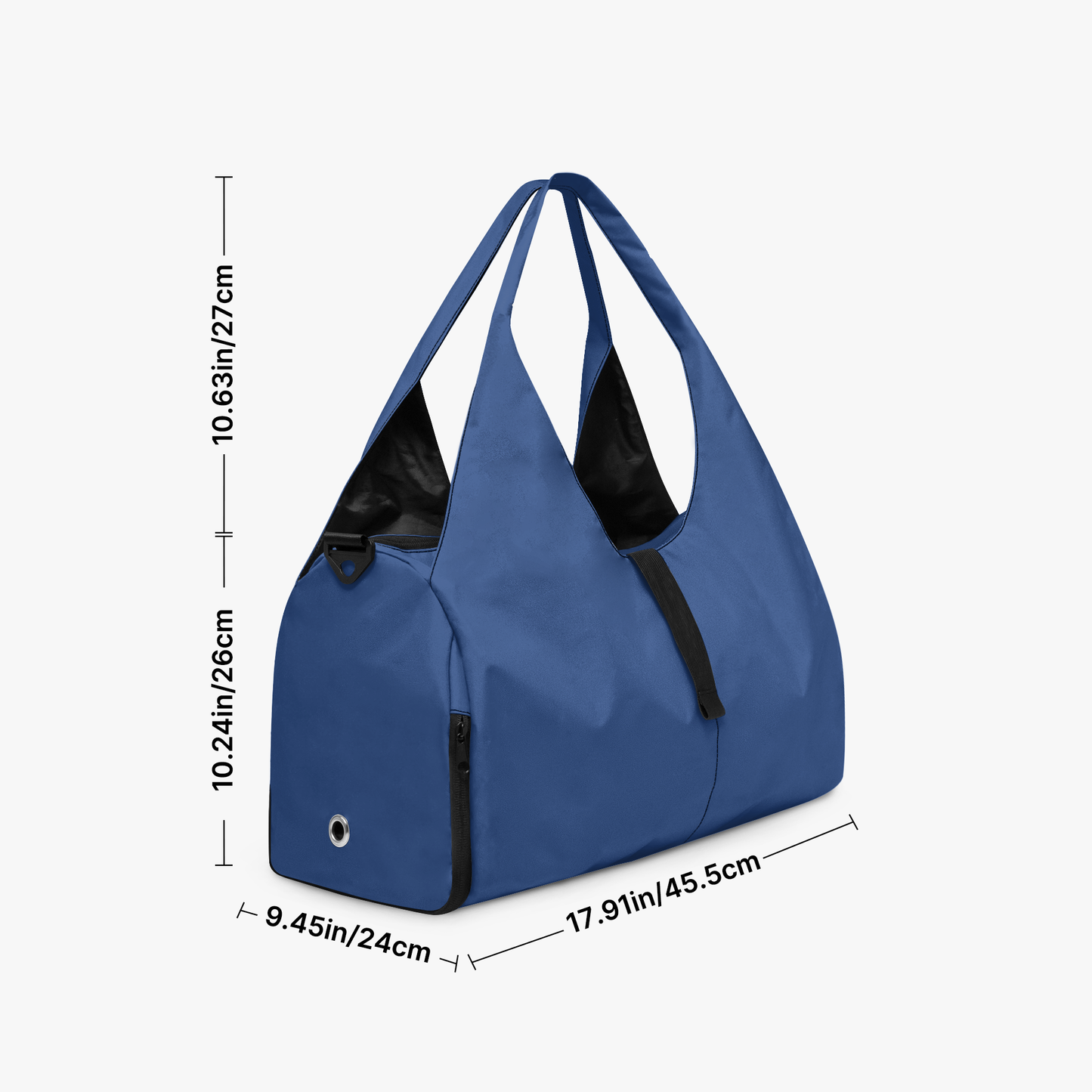 Indigo Canvas Sporty Bag
