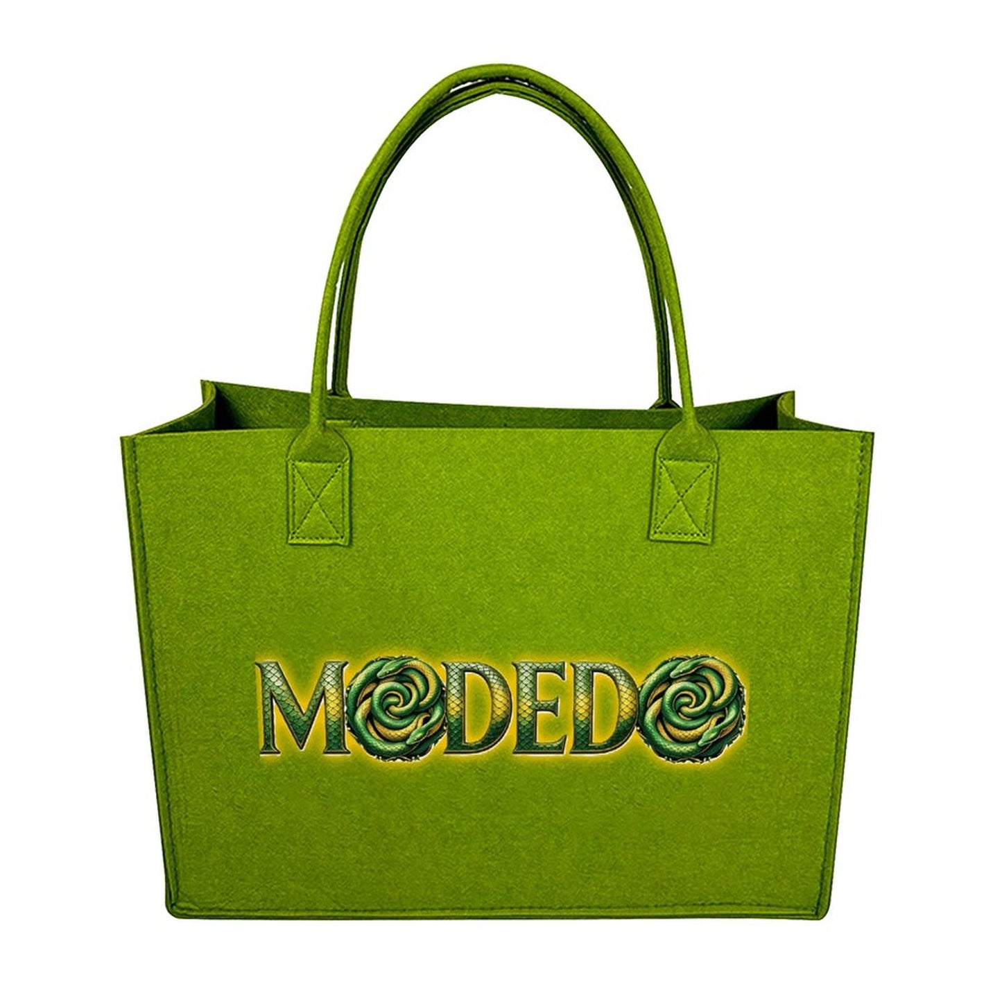 Serpentine Felty Tote