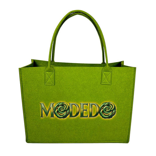 Serpentine Felty Tote