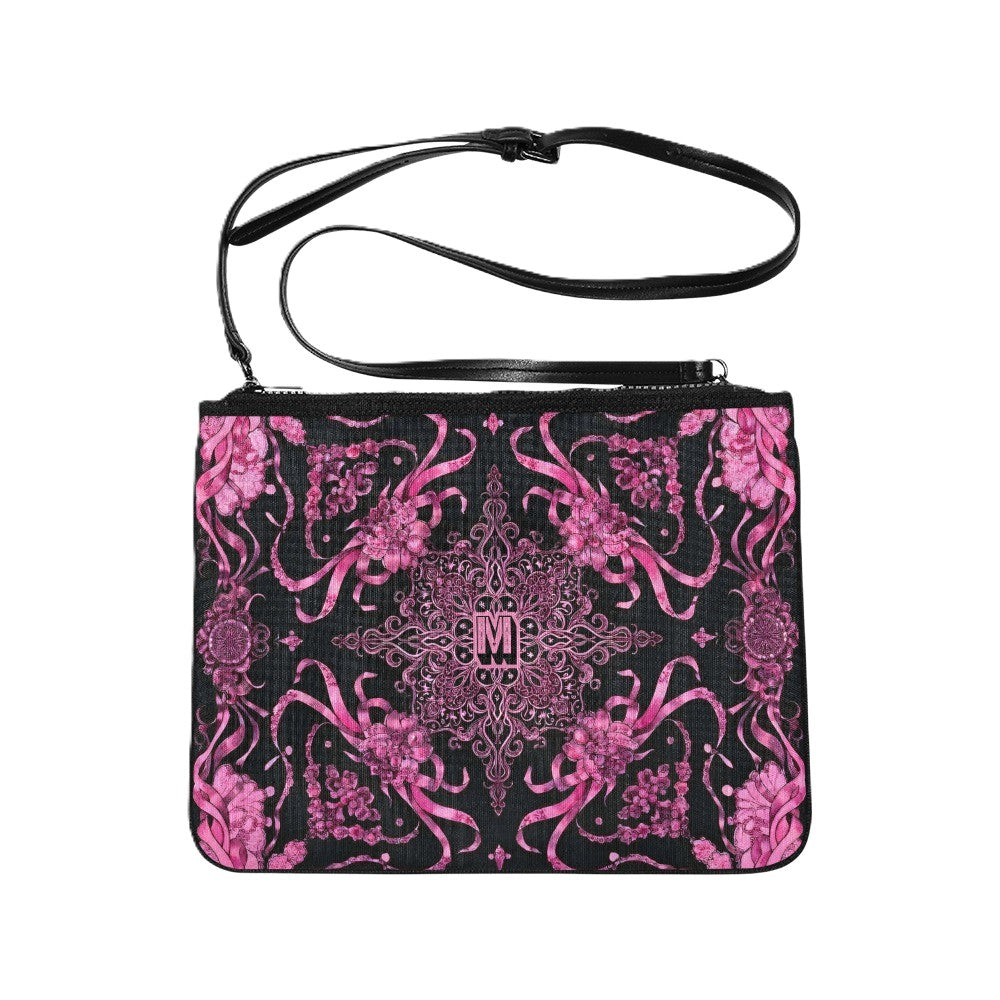 Pink Hues Slim Clutch