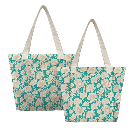 Vintage Floral Tote