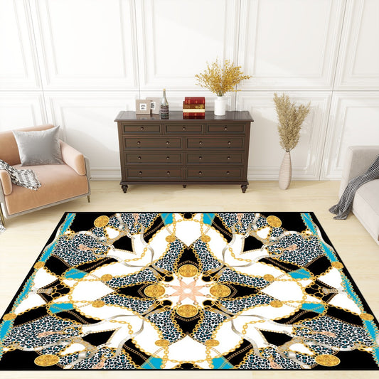 Geometric Medallion Area Rug