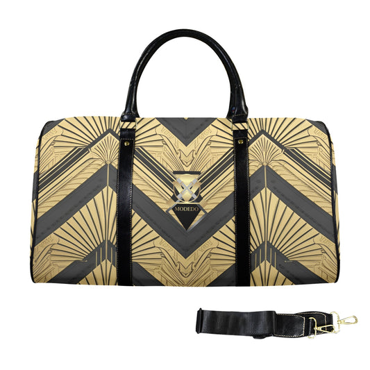 Genuine Patent Leather Travel Luggage Bag