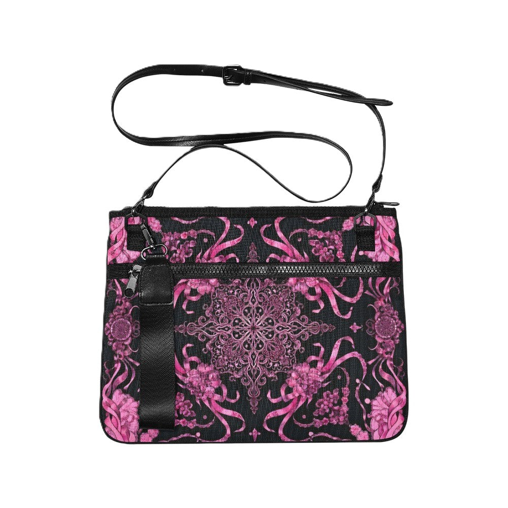 Pink Hues Slim Clutch