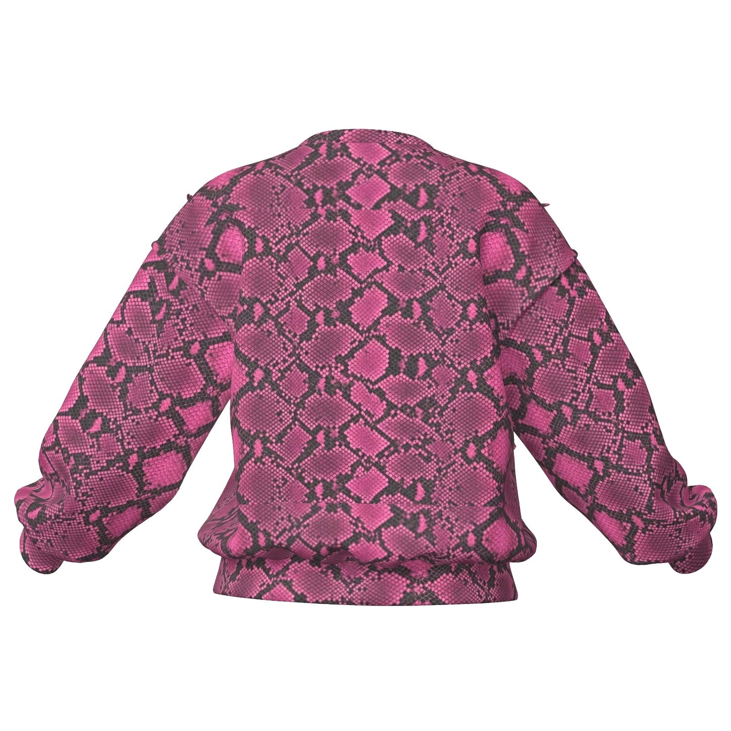 Snakeskin Drop Shoulder Sweatshirt