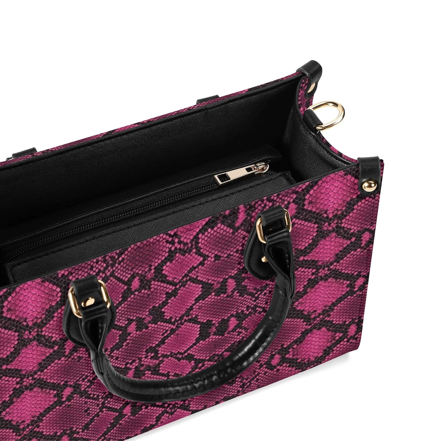 Snakeskin Genuine Leather Handbag