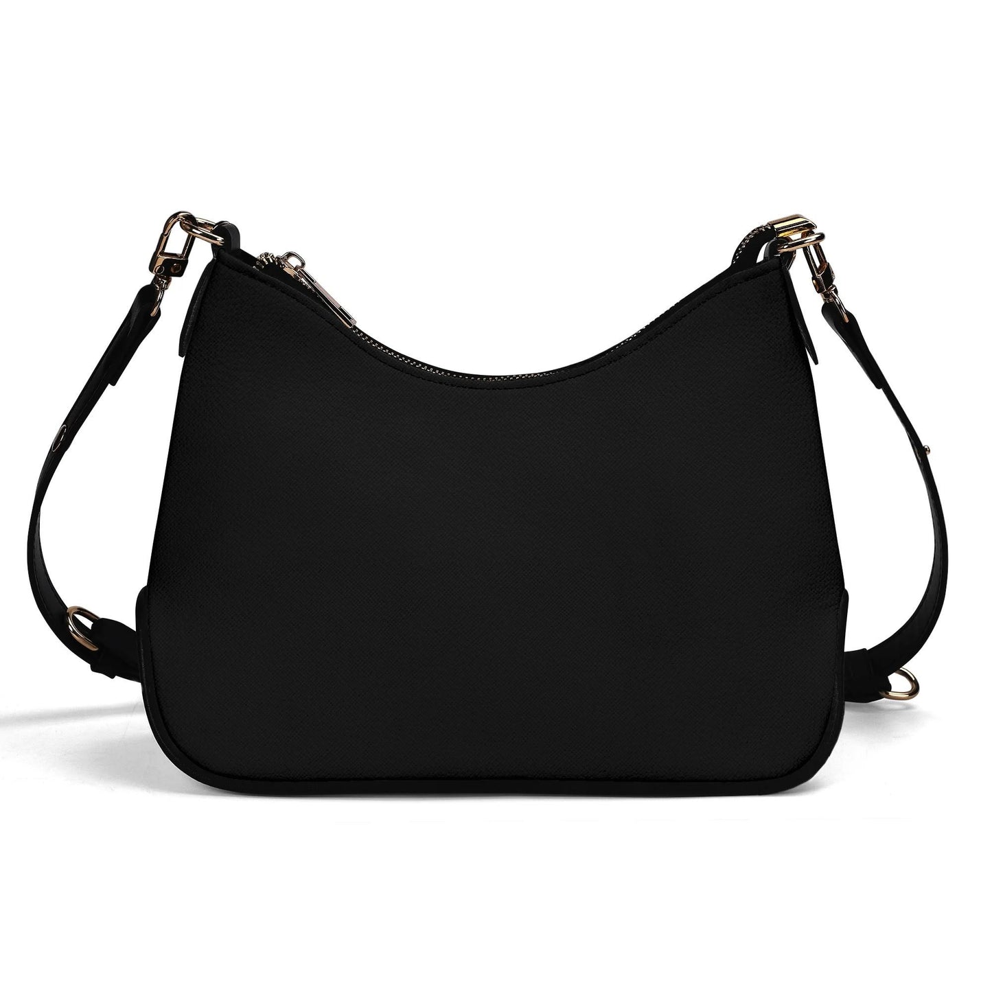 Leatherette Metal Chain Crossbody Handbag