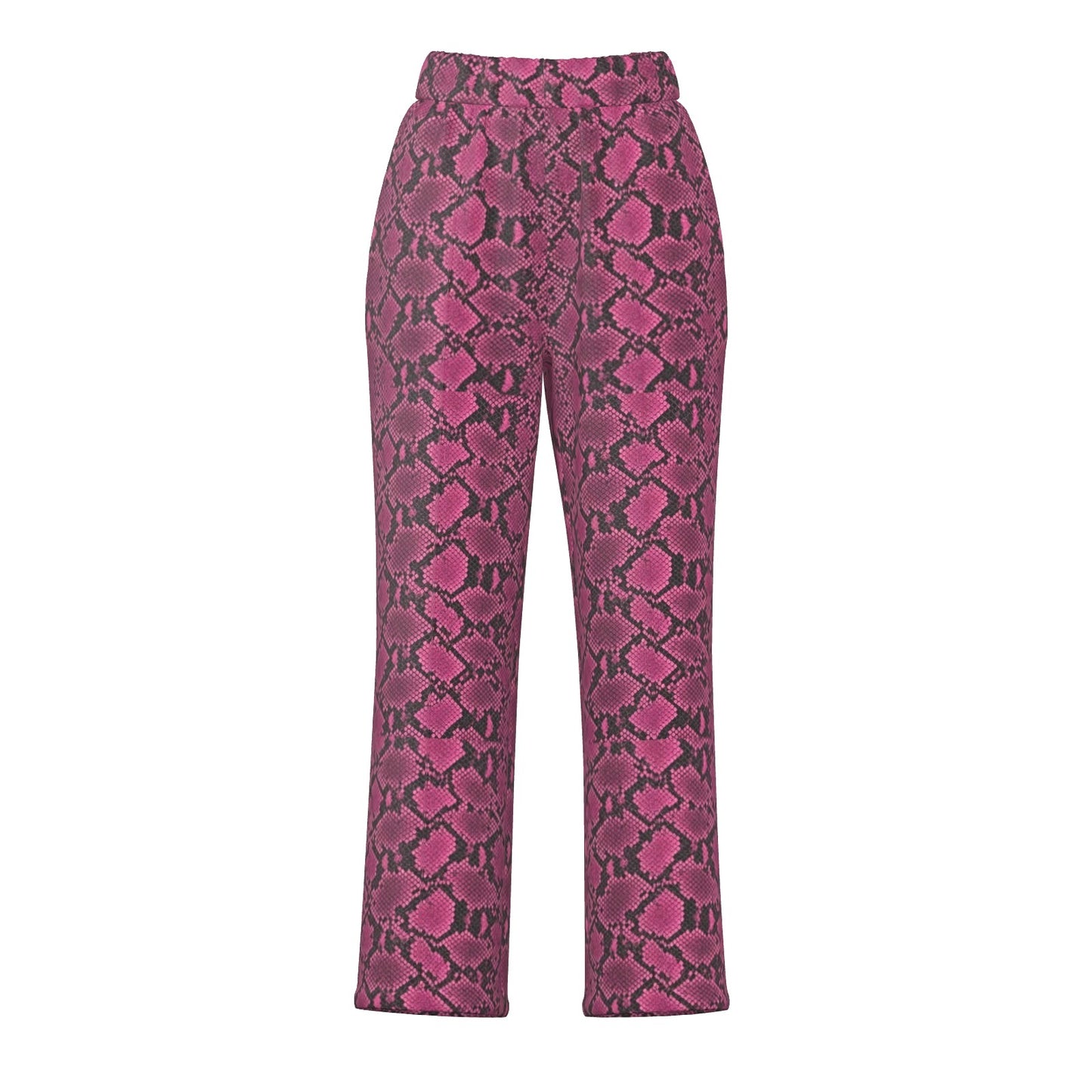 Snakeskin Wide Leg Pants