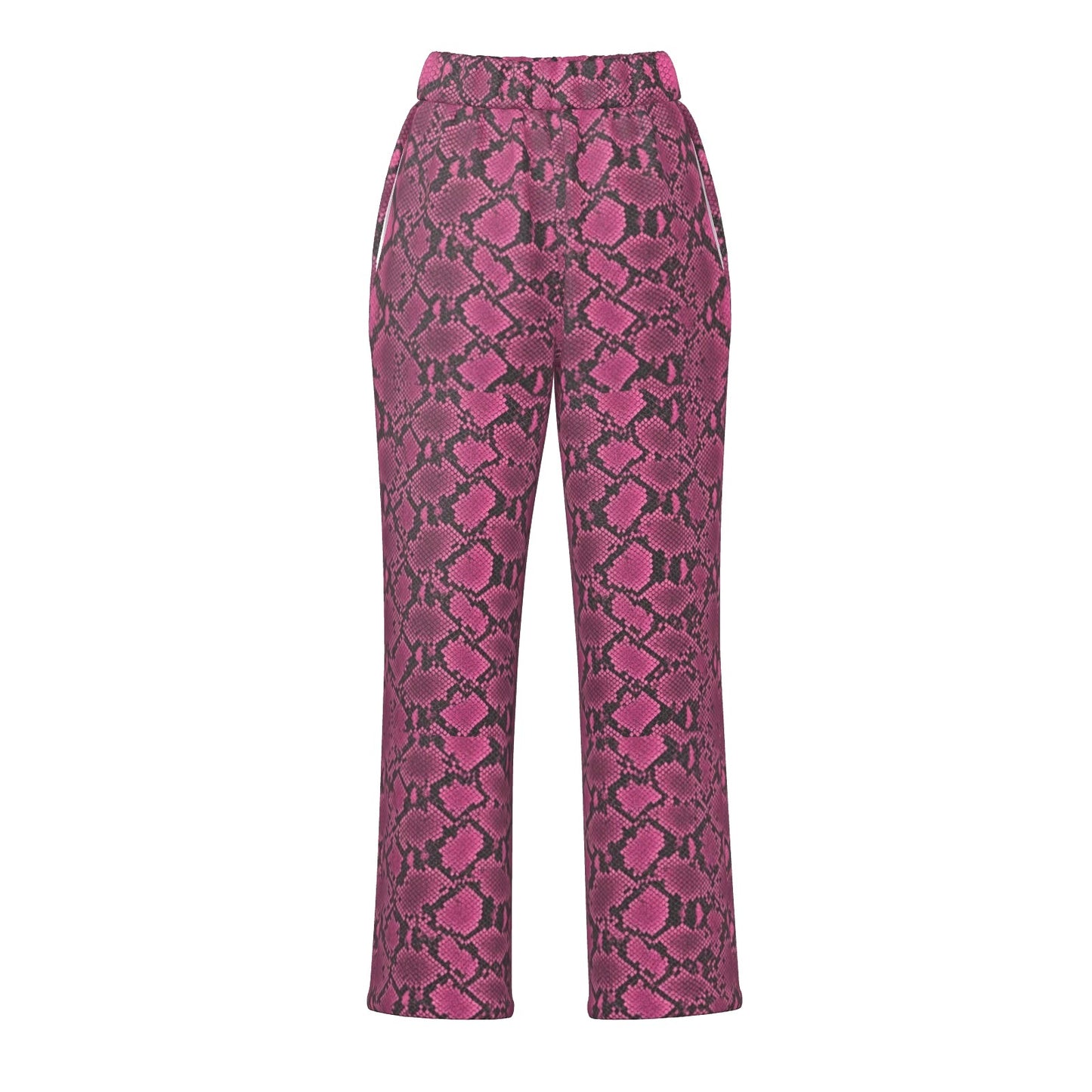 Snakeskin Wide Leg Pants
