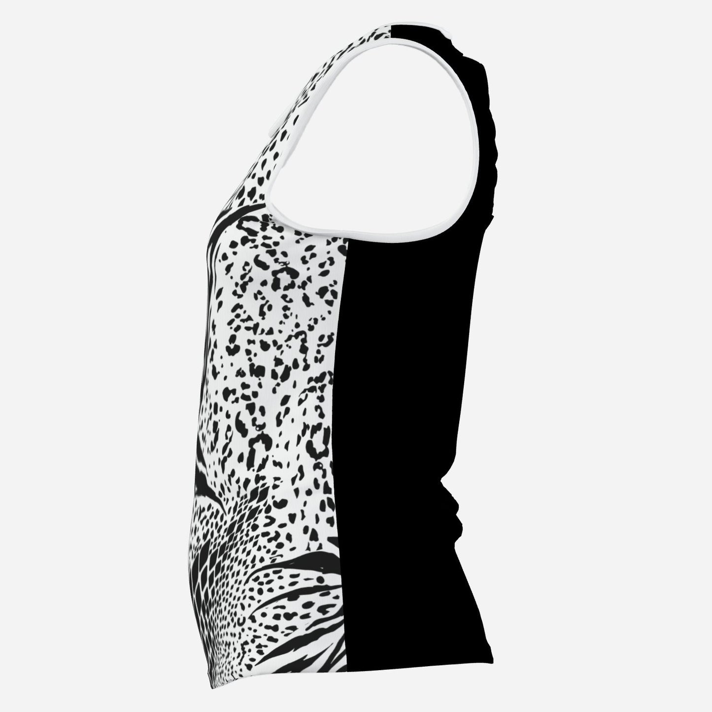Zebra Geometric Tank Top