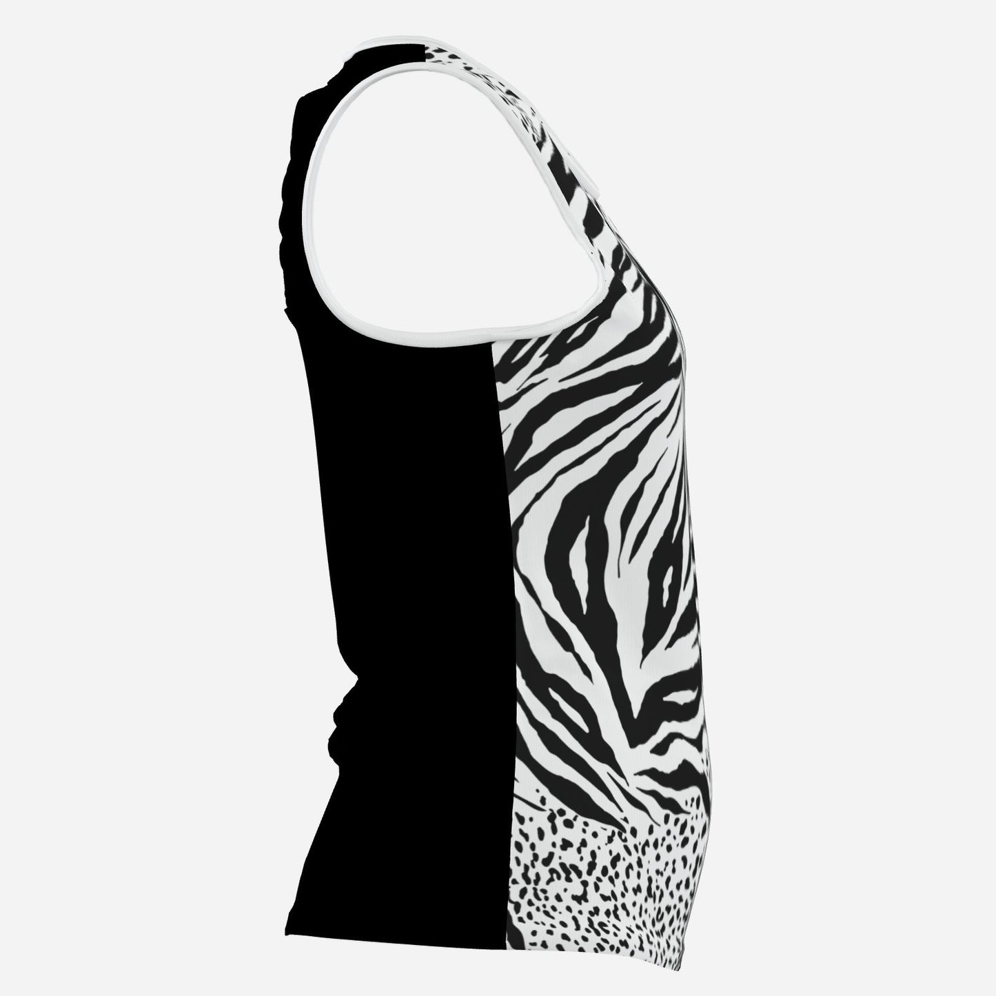 Zebra Geometric Tank Top