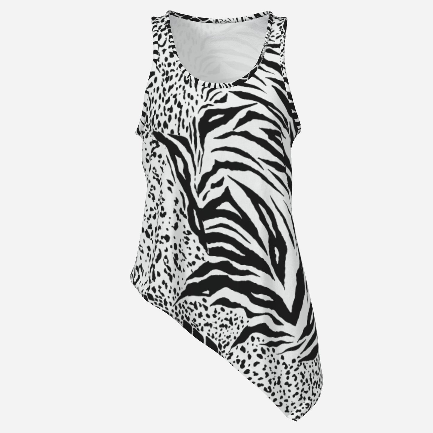 Zebra Geometric Tank Top