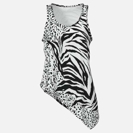 Zebra Geometric Tank Top