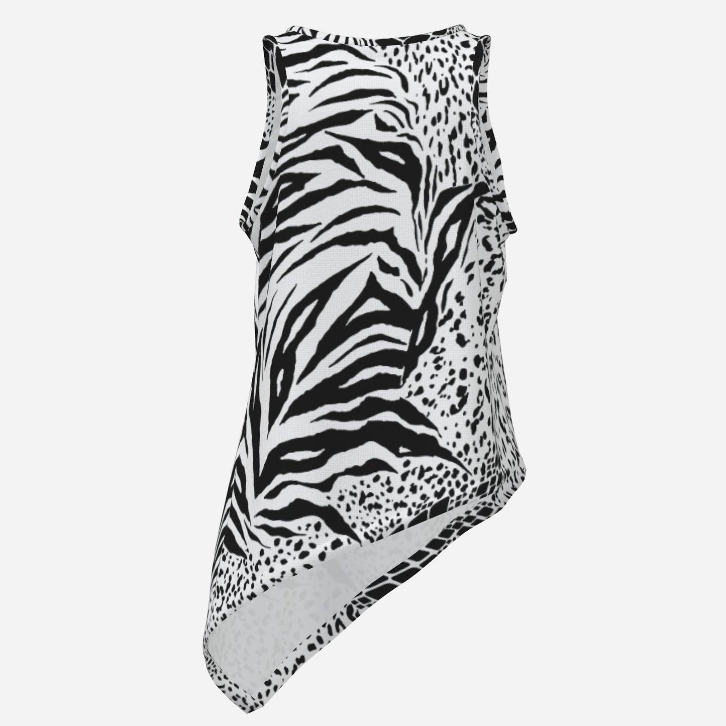 Zebra Geometric Tank Top