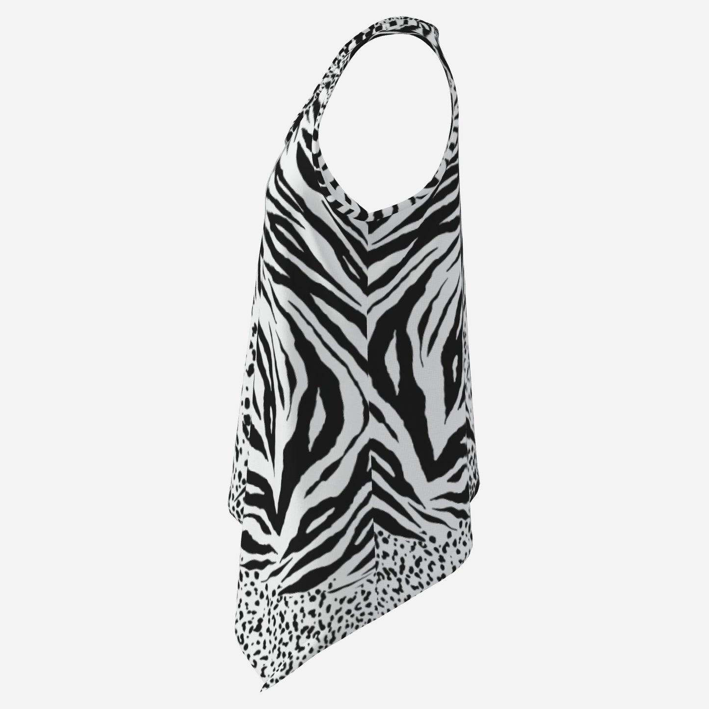Zebra Geometric Tank Top