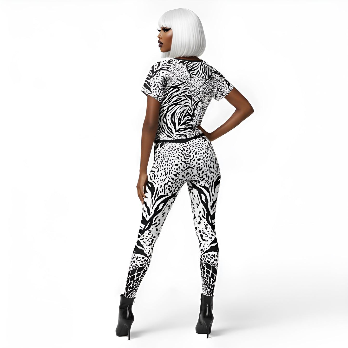 Zebra Multi-Geometric Shirt