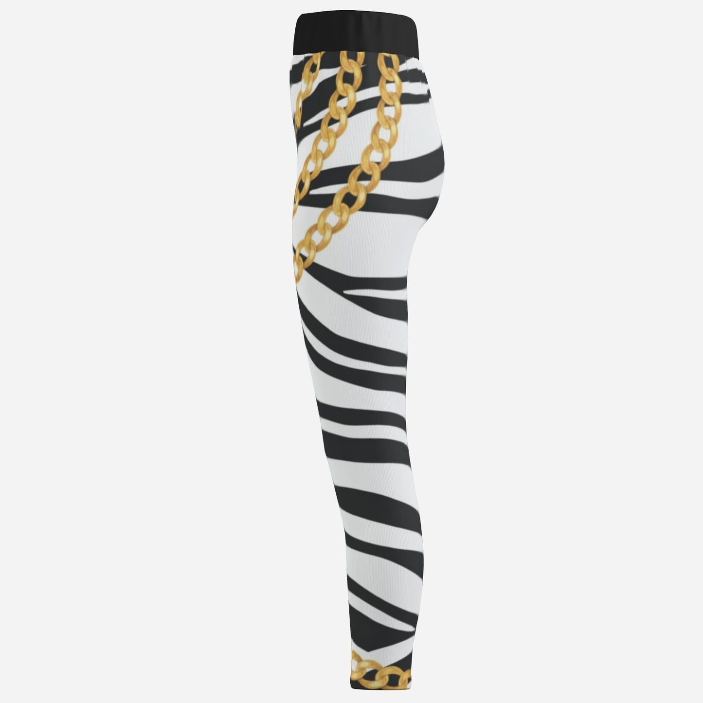 Zebra Chains High Waist Joggers