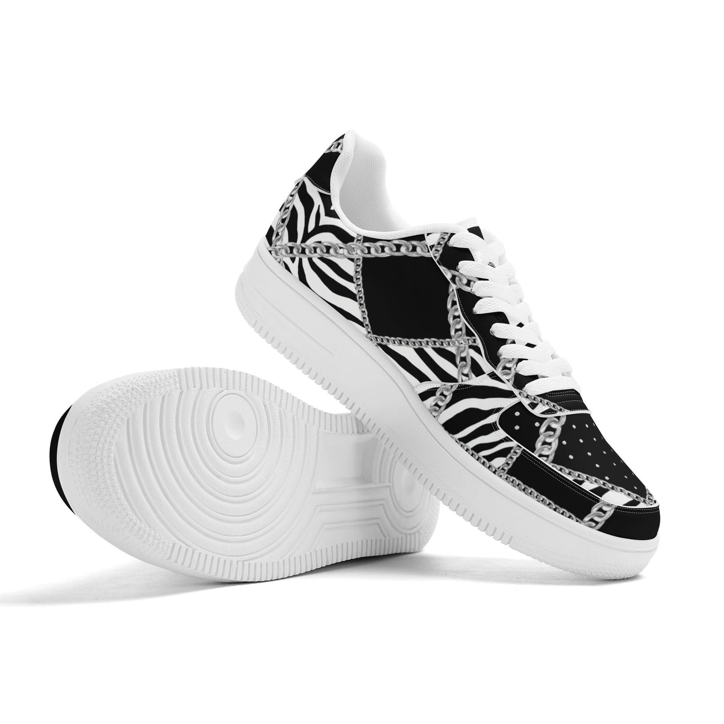 Zebra Chains Low Top Sneaker