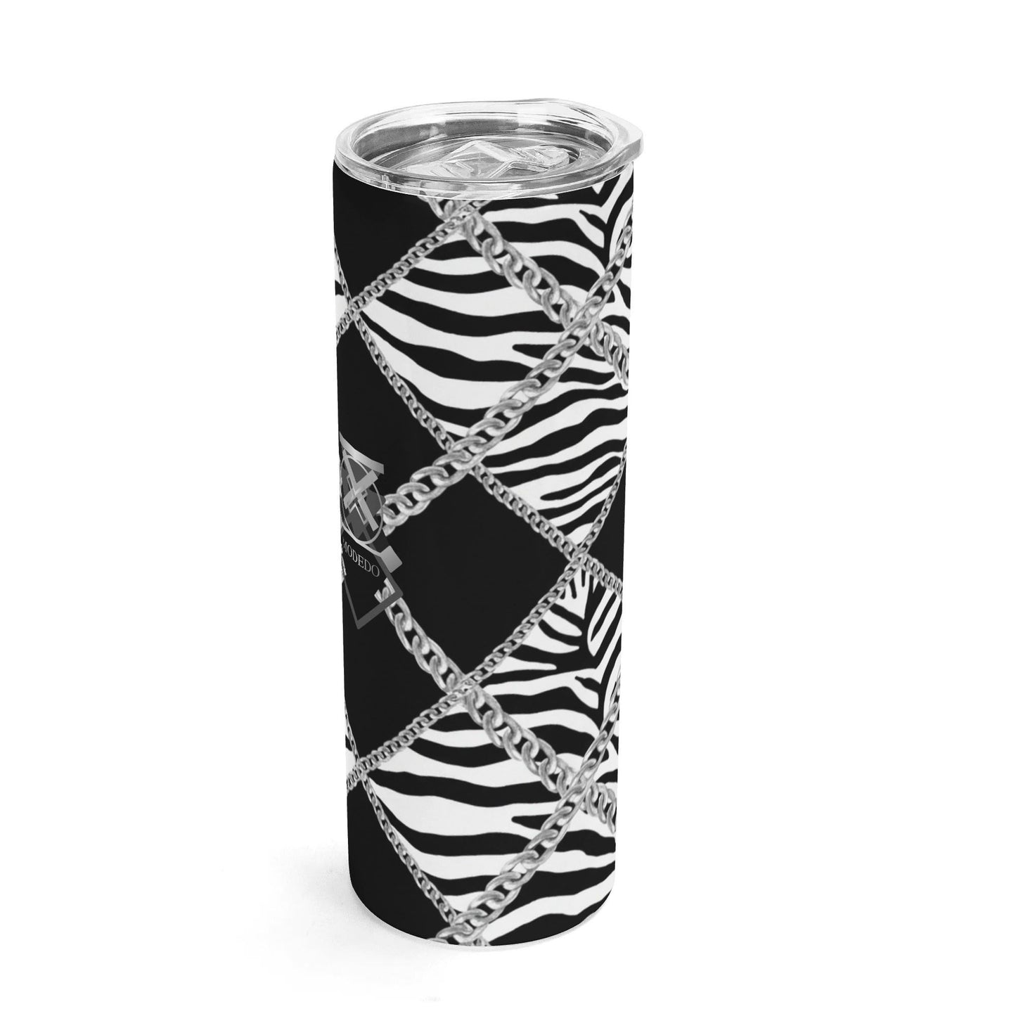 Zebra Chains Stainless Steel Tumbler