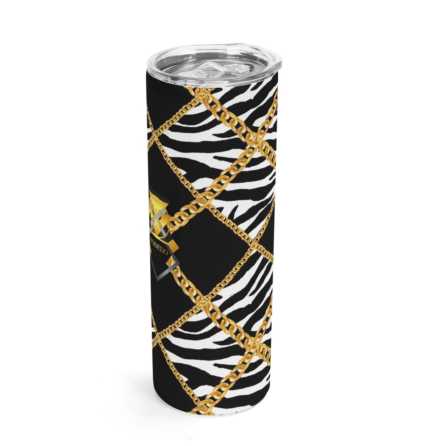 Zebra Chains Stainless Steel Tumbler