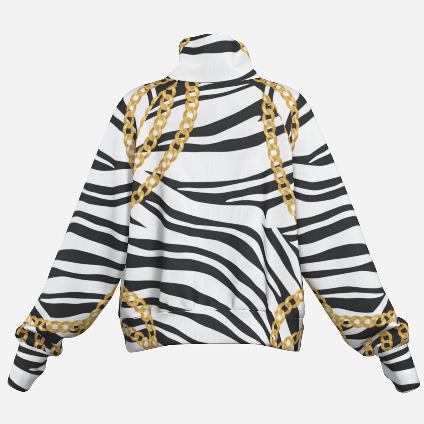 Zebra Chains Half-Zip Sweatshirt