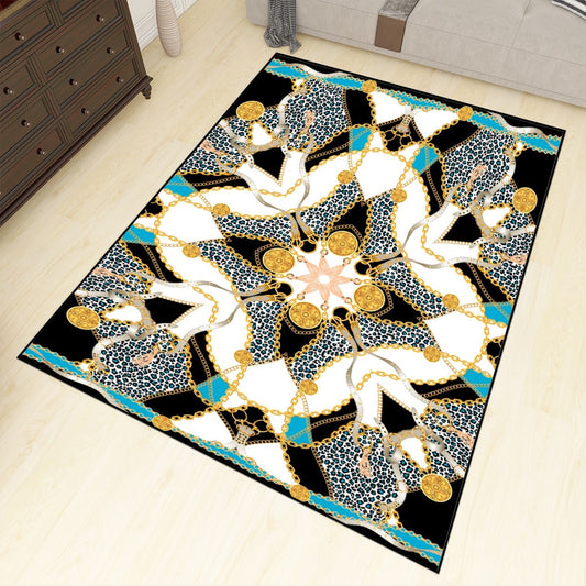 Geometric Medallion Area Rug