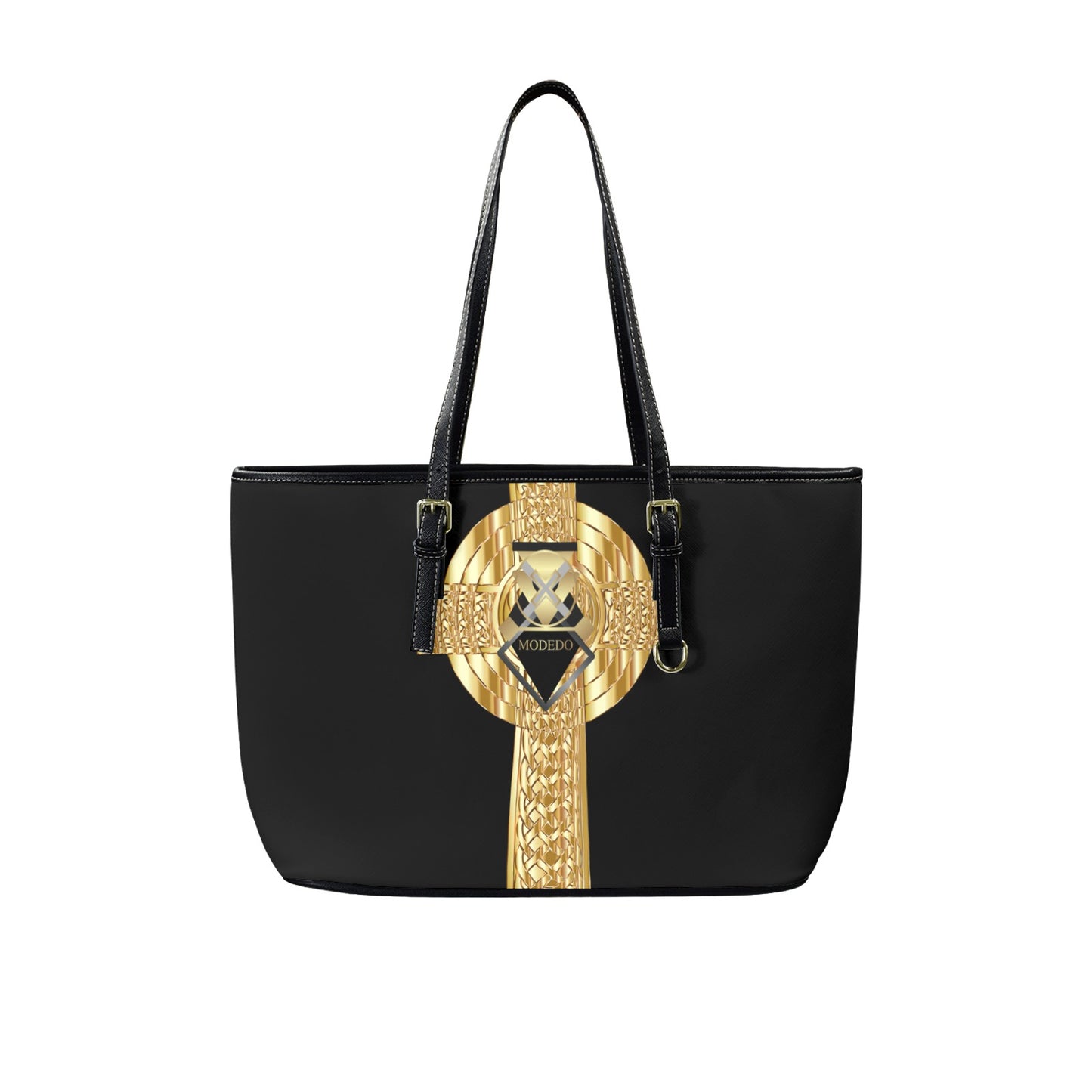 Black Leather Tote
