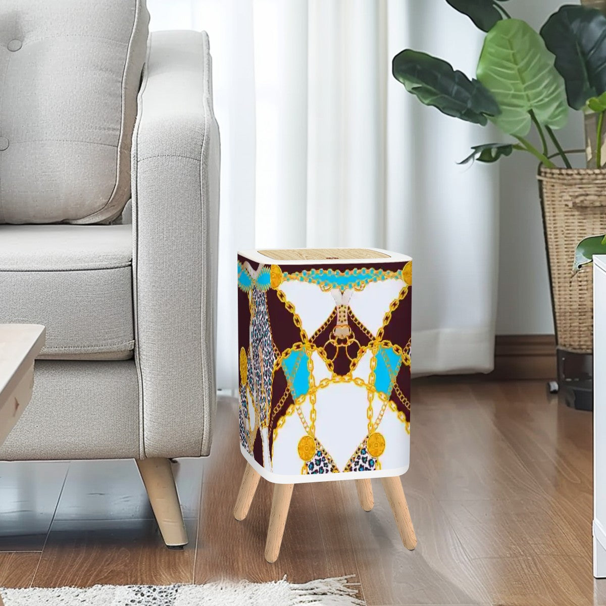 Geometric Medallion Floor Decor