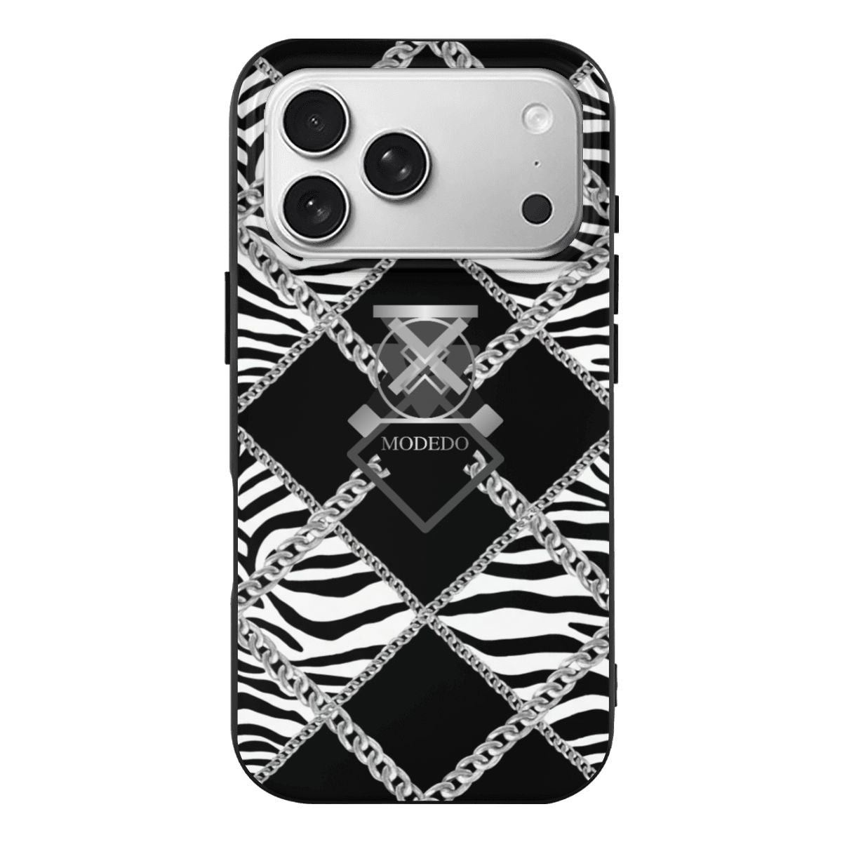 Zebra Chains Apple iPhone Pro Phone Case